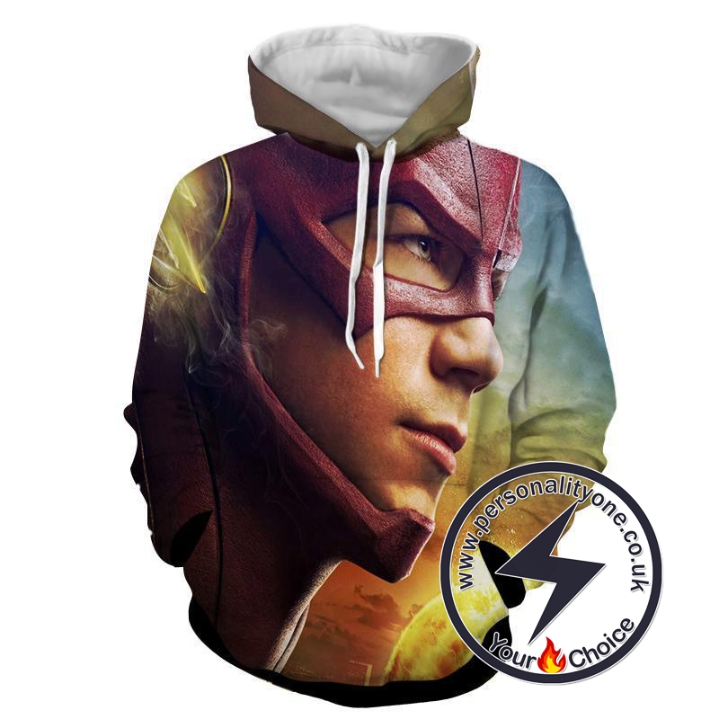 DC Flash 3D Printed - The Flash Hoodies - Star Lab